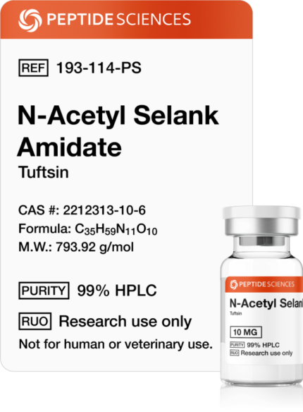 N-Acetyl Selank Amidate 10mg - Image 1