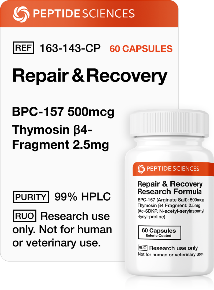 repair_recovery_bpc157_500mcg_thymosin_beta4_fragment_2-5mg_capsules_.png Repair and Recovery (60 Capsules) (Stable BPC-157 Arginate